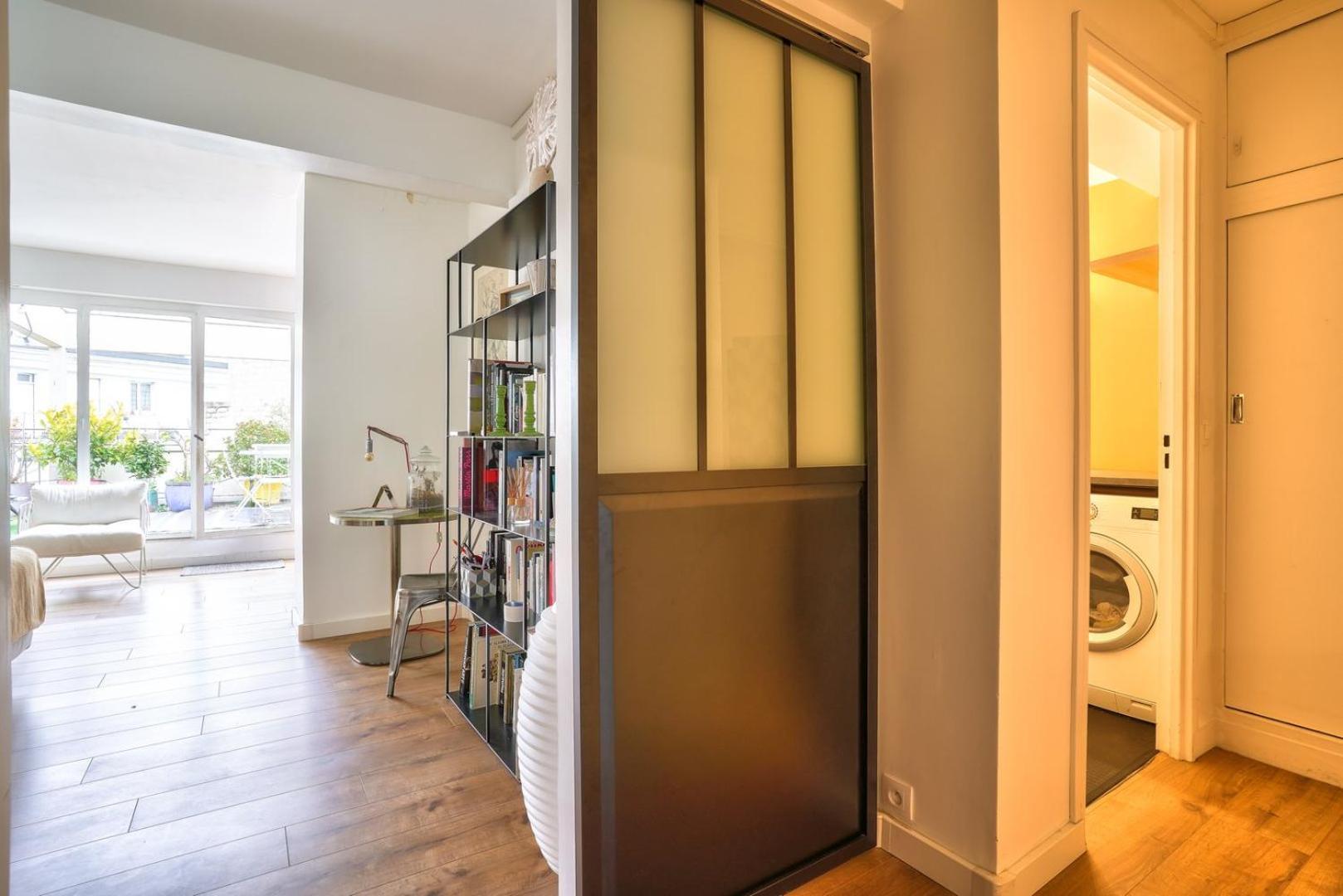 פריז Guestready - Apt Confortable Avec Terrasse Au 18E מראה חיצוני תמונה