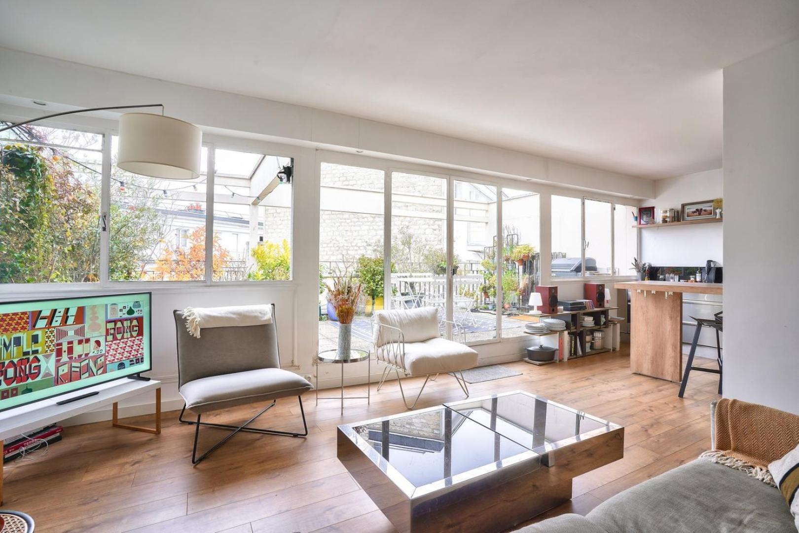 פריז Guestready - Apt Confortable Avec Terrasse Au 18E מראה חיצוני תמונה